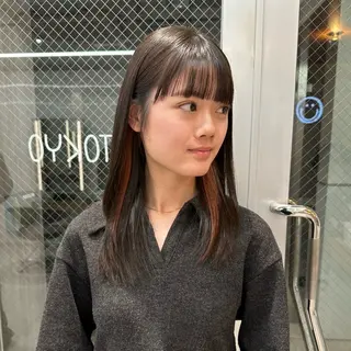 ミディアム カラー nico TOKYO Logic店所属・渋谷/メンズ 特化/MIZUKIのヘアスタイル