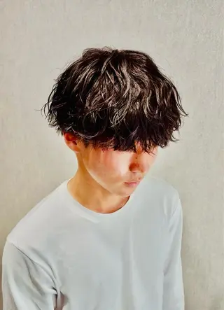 パーマ メンズ 👑駅近メンズサロン パーマ特化北千住👑のヘアスタイル
