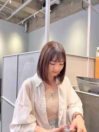 ミディアム カラー FILMS所属・-さたけ たつき-のヘアスタイル