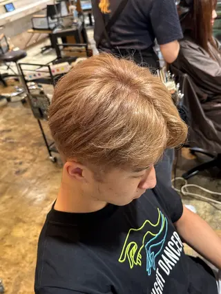 ショート カラー 透明感カラー/パーマ 🌀アオノのヘアスタイル