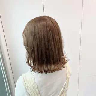 ミディアム カラー パーマ ヘアアレンジ メンズ キッズ ネイル マツエク・マツパ アイブロウ 💕トレンドうる艶髪 💕TUNE銀座のヘアスタイル
