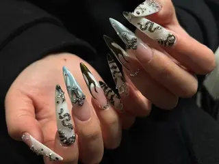 ネイル Ru na🍳のネイルデザイン