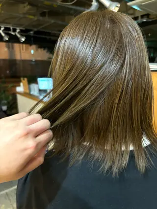 ミディアム 松倉 沙奈のヘアスタイル