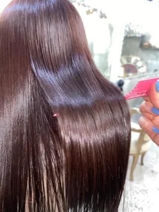 ミディアム カラー お任せヘア☘️☘️ 及川渚のヘアスタイル