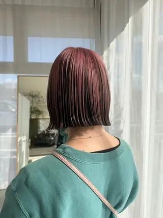 ミディアム 瀬長なおみ U too e'sのヘアスタイル