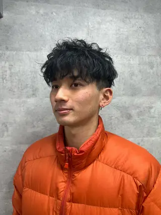 パーマ メンズ 表参道/中明度カラー /レイヤー/Youのヘアスタイル