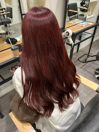 ロング カラー ヘアアレンジ cocotte 💟草間紫音💟のヘアスタイル