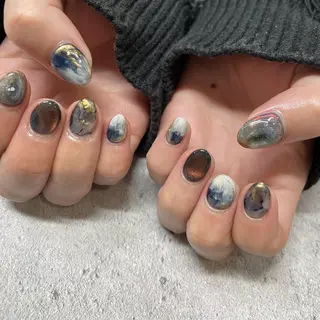 ネイル p.o.n. nuance/個性的のネイルデザイン