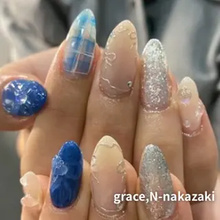 ネイル grace,N-nakazaki所属・grace,N 2男性NGのネイルデザイン