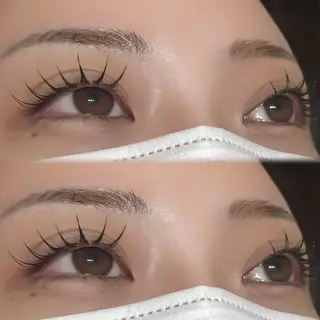 マツエク・マツパ EYELA riaraのマツエク・マツパデザイン