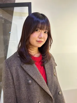 セミロング にかいどうさよ /札幌美容師のヘアスタイル