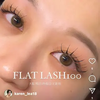 マツエク・マツパ レアファースト西梅田 KAREN🎀のマツエク・マツパデザイン