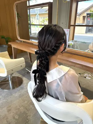 ヘアアレンジ フラム所属・WATANABE MISAKIのヘアスタイル