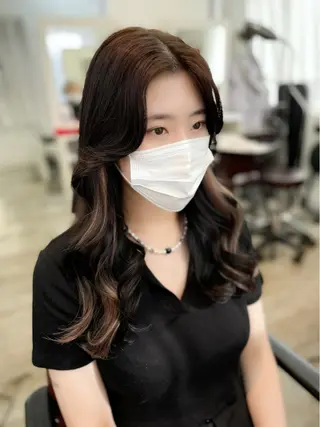 ロング 韓国ヘア🤍髪質改善 🇰🇷AKANEのヘアスタイル