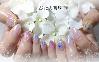 ネイル 林 珠里のネイルデザイン