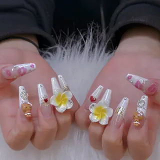 ネイル ANH ゴテゴテネイルのネイルデザイン