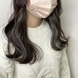 セミロング カラー ANNA 🧸のヘアスタイル