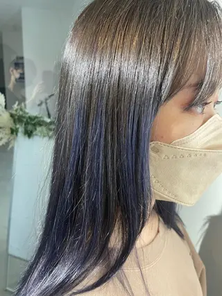 ロング 篠原 侑作のヘアスタイル