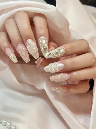 ロング nailsalon k所属・kawakita shinaのネイルデザイン