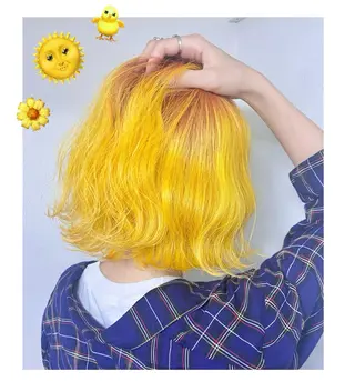 ショート カラー GARU-ガル-所属・TSUNO🦖 派手髪/オタク美容師のヘアスタイル