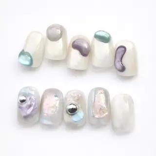 ネイル 大阪/堀江ニュアンス WAKABAのネイルデザイン