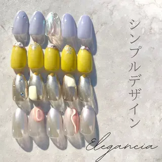 カラー ネイル Elegancia. Hiromiのネイルデザイン