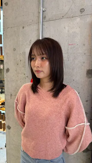 セミロング 三好 祐希 #似合わせ#髪質改善のヘアスタイル