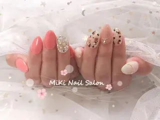 ネイル MiKi Nai池袋 長さだし得意のネイルデザイン