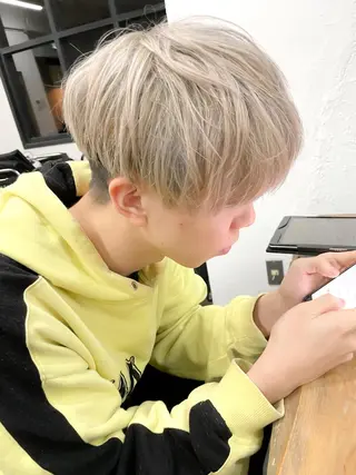 ショート メンズ メンズパーマ メンズ特化ryoのヘアスタイル