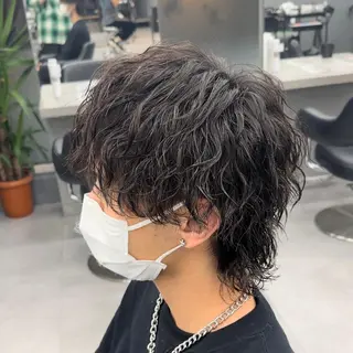 パーマ メンズ OVARL by apish所属・【メンズパーマ】 横田結希のヘアスタイル