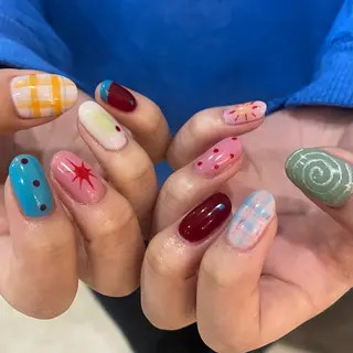 ネイル nano/きもかわ nail🐬🫧のネイルデザイン