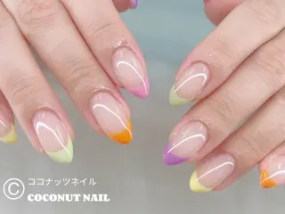 ネイル 神田 ココナッツのネイルデザイン