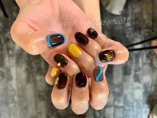 ネイル aime 中崎町のネイルデザイン