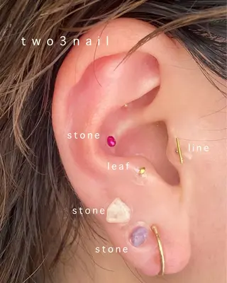 two 3 nailのネイルデザイン