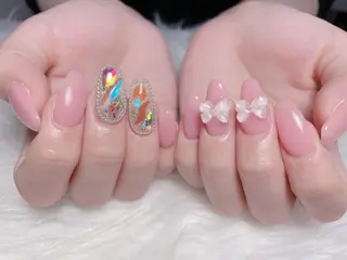 ネイル MiKi Nai池袋 長さだし得意のネイルデザイン