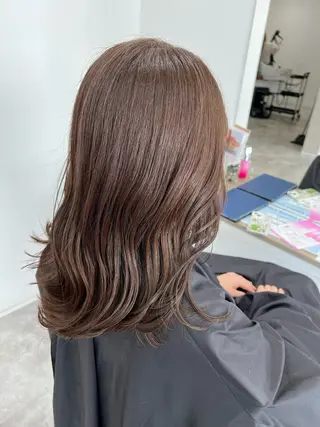 ミディアム 透明感/レイヤー💎 髪質改善/希美のヘアスタイル