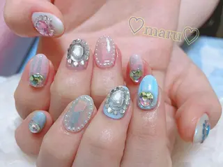 ネイル まるみ ♡のネイルデザイン