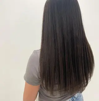 ロング カラー ボブ/美髪矯正 /佐藤　奈巳のヘアスタイル