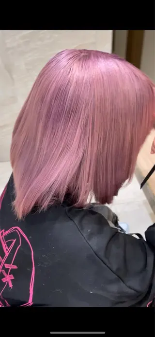 カラー サラツヤ縮毛 矯正✨meguのヘアスタイル