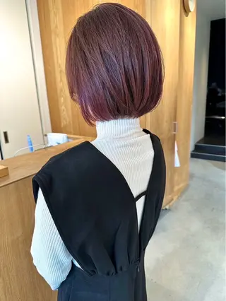 カラー 渡辺 リリのヘアスタイル