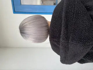 カラー ショート パーマ キッズ ヘアアレンジ メンズ corazon ブリーチのヘアスタイル