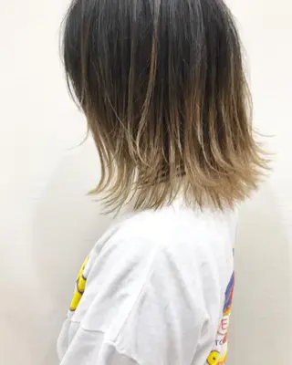 カラー SAKURA 原宿所属・なかの たくみのヘアスタイル