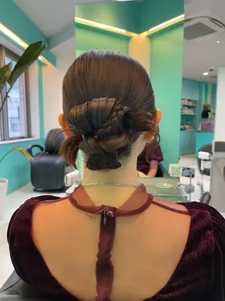 セミロング mana/メンズ/ ヘアセット/ブリーチのヘアスタイル