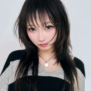 ロング 🍭ハイトーン/レイ ヤーカット🍭チャンのヘアスタイル