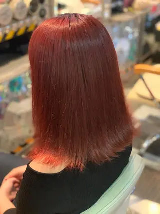 ミディアム カラー haco+所属・🌈派手髪エクステ ブレイズ🌈ひろとのヘアスタイル