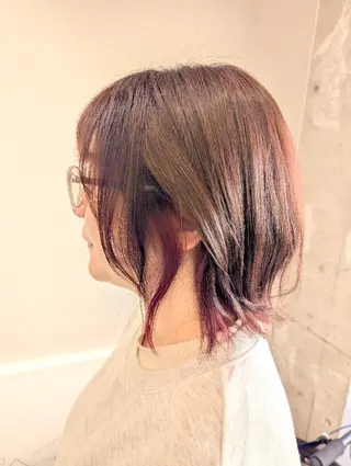 ミディアム newi 天王寺 masakoのヘアスタイル