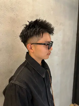 メンズ 溜一太／似合わせ/ メンズカットのヘアスタイル