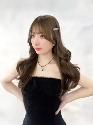 カラー メンズセンターパート 🇰🇷wakanaのヘアスタイル