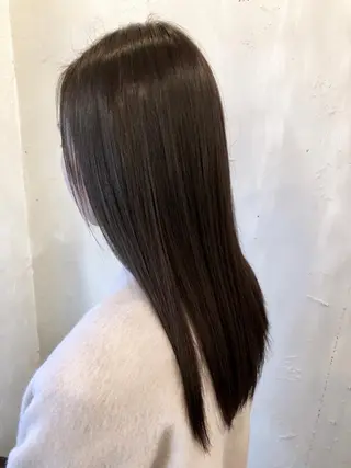 ロング カラー 桐原 竜也のヘアスタイル