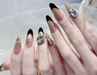 ネイル By moonネイル 🌷ワンホン/韓国風のネイルデザイン